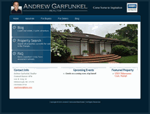 Tablet Screenshot of andrewgarfunkel.com